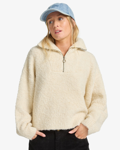 Lost Heaven - Half Zip Jumper for Women  EBJSW00135