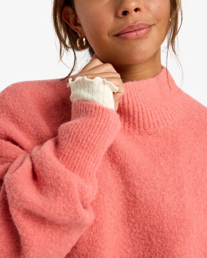 billabong, Love Feeling - Pullover für Frauen, CORAL (cor) Love Feeling - Jumper for Women  EBJSW00139