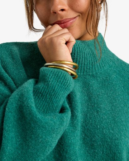 billabong, Love Feeling - Pullover für Frauen, EVERGREEN (evr) Love Feeling - Jumper for Women  EBJSW00139