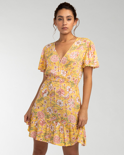 Spring Light - Mini Wrap Dress for Women  EBJWD00120