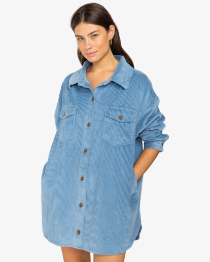 Winter Ocean - Shirt Dress for Women  EBJWD00149