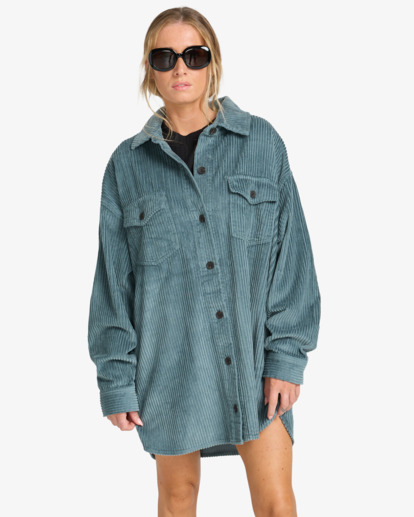 Winter Ocean - Shirt Dress for Women  EBJWD00149