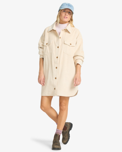 Winter Ocean - Shirt Dress for Women  EBJWD00149