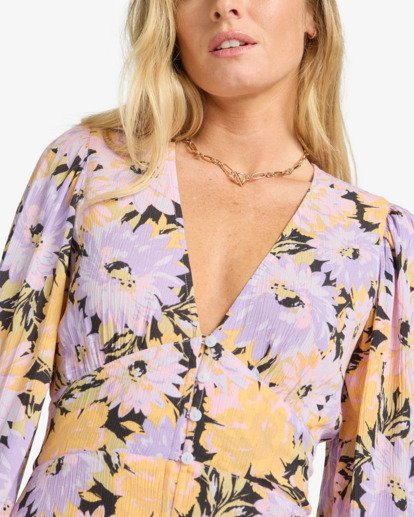 billabong, Cool Night - Midi dress for Women, MULTICO (wbt0) Cool Night - Midi dress for Women  EBJWD00150