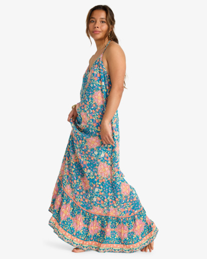 billabong, Gypsy Backless - Maxi Dress for Women, MULTI (mul) Gypsy Backless - Maxi Dress for Women  EBJWD00165