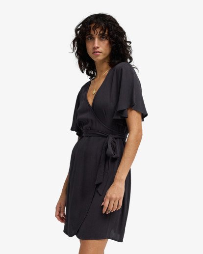 All For You - Mini Wrap Dress for Women  EBJWD00170