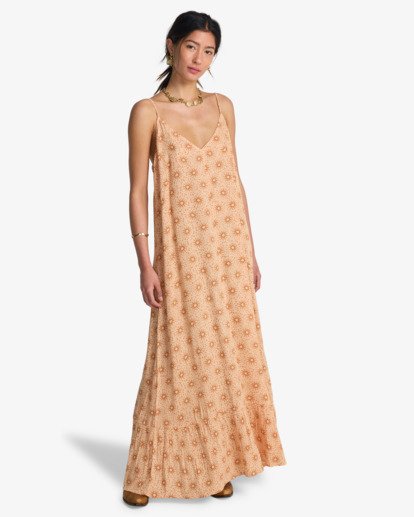 Gypsy Backless - V-Neck Dress for Women  EBJWD00176