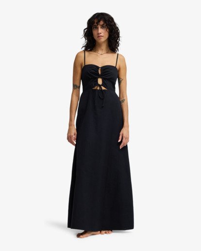 Lima Mini Maxi - Linen Blend Dress for Women  EBJWD00191