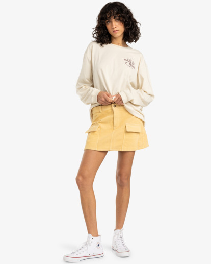 Cargo - Corduroy Mini Skirt for Women  EBJWK00104