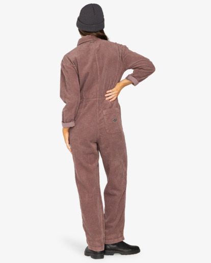 Take The Road - Corduroy Jumpsuit for Women  EBJWO03001