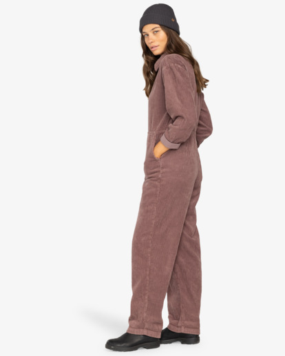 Take The Road - Corduroy Jumpsuit for Women  EBJWO03001