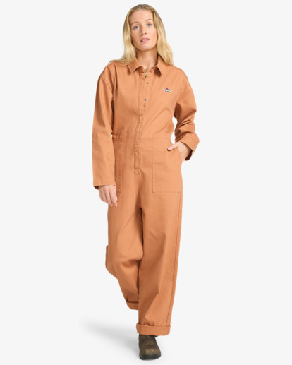 Take The Road - Corduroy Romper for Women  EBJWO03004
