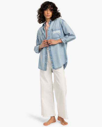 Down The Coast - Long Sleeves Shirt for Women  EBJWT00115