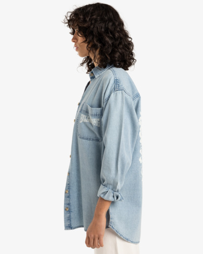 Down The Coast - Long Sleeves Shirt for Women  EBJWT00115