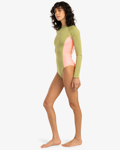 Tropic Bodysuit - Long Sleeve One-Piece Swimsuit for Women  EBJX100102