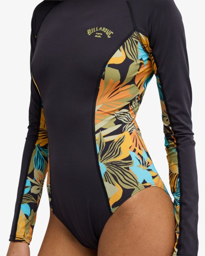 Tropic Bodysuit - Long Sleeve One-Piece Swimsuit for Women  EBJX100102