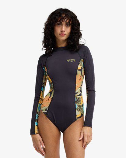 Tropic Bodysuit - Long Sleeve One-Piece Swimsuit for Women  EBJX100102