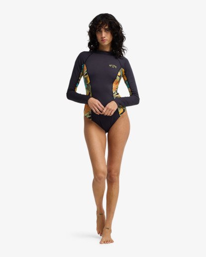 Tropic Bodysuit - Long Sleeve One-Piece Swimsuit for Women  EBJX100102