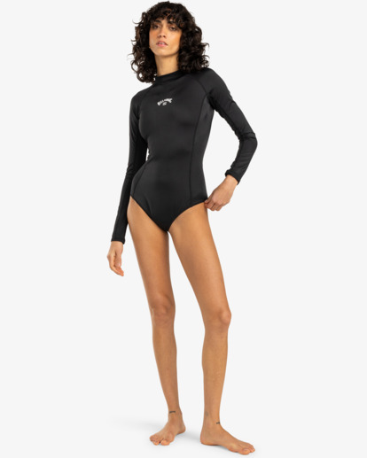 Tropic Bodysuit - Long Sleeve One-Piece Swimsuit for Women  EBJX100102