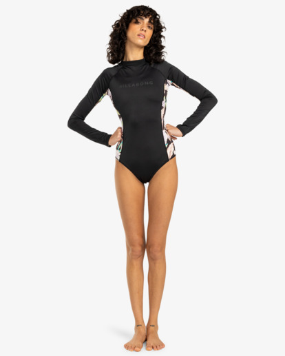 Tropic Bodysuit - Long Sleeve One-Piece Swimsuit for Women  EBJX100102