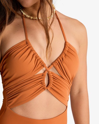 Sol Searcher - Bandeau One-Piece Swimsuit for Women  EBJX100105