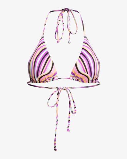 billabong, Sol Searcher Multi Tri - Triangle Bikini Top for Women, STRIPES (mgq3) Sol Searcher Multi Tri - Triangle Bikini Top for Women  EBJX300103