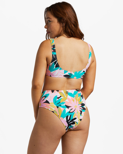 billabong, A/Div - Bikini-Tanktop für Frauen, BLACK MULTI 3 (kyg0) A/Div - Tank Bikini Top for Women  EBJX300111