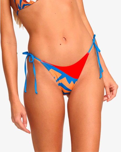billabong, Feel The Heat Bells - Knappe Bikinihose für Frauen, MULTI (mul) Feel The Heat Bells - Cheeky Coverage Bikini Bottoms for Women  EBJX400152