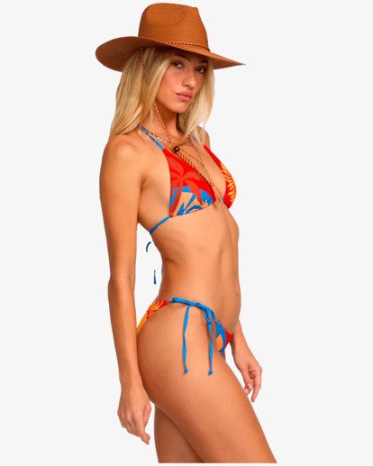 billabong, Feel The Heat Bells - Knappe Bikinihose für Frauen, MULTI (mul) Feel The Heat Bells - Cheeky Coverage Bikini Bottoms for Women  EBJX400152