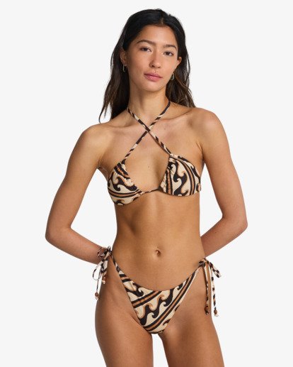 Dark Wave - Tie Side Bikini Bottoms for Women  EBJX400166