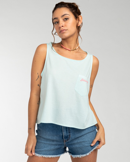 Feel Vibes - Vest Top for Women  EBJZT00137