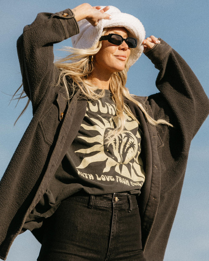 With Love From The Sun - T-Shirt for Women  EBJZT00145