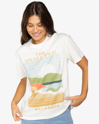 Golden West - Short Sleeves T-shirt for Women  EBJZT00314