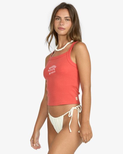 billabong, Day Trip - Tank-Top für Frauen, HIBISCUS (mlh0) Day Trip - Vest Top for Women  EBJZT00456