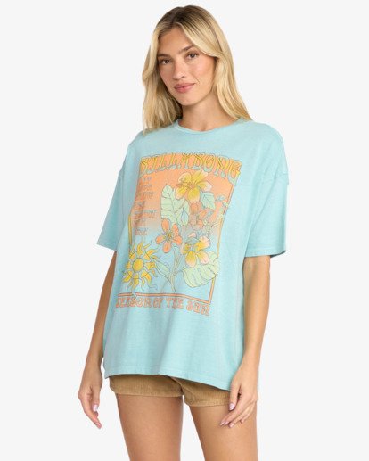 Daylight Blooms - Short Sleeve T-Shirt for Women  EBJZT00463