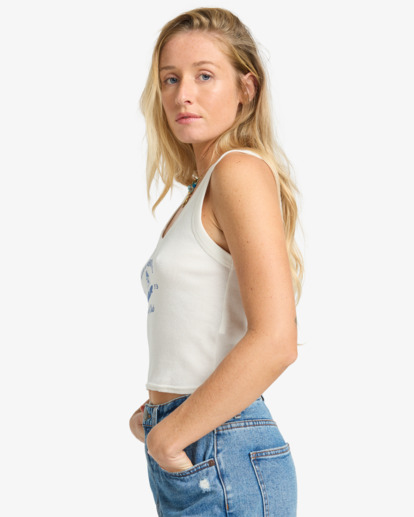 billabong, Sure Feelings - Vest Top for Women, SALT CRYSTAL (scs) Sure Feelings - Vest Top for Women  EBJZT00502