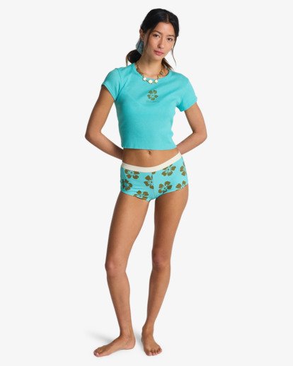 Every Full Moon - Cropped T-Shirt for Women  EBJZT00563