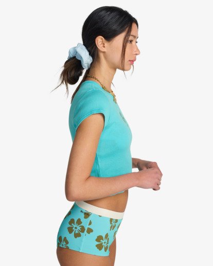 Every Full Moon - Cropped T-Shirt for Women  EBJZT00563