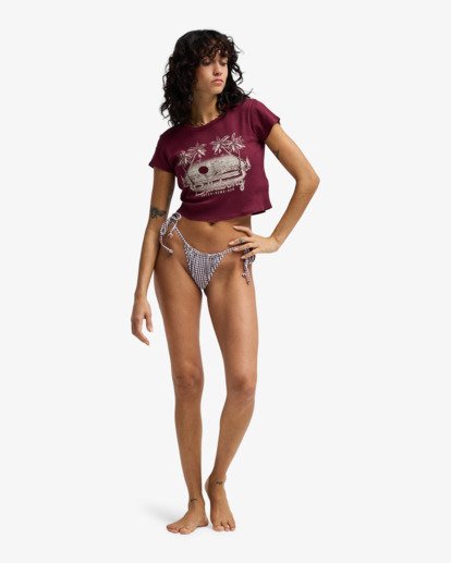 Catch Some Sun - Cropped T-Shirt for Women  EBJZT00564