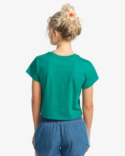 Check Me In - Cropped T-Shirt for Women  EBJZT00567