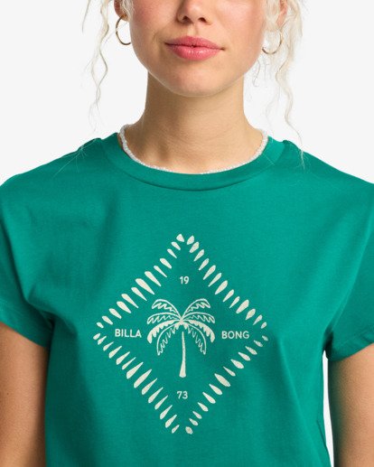 Check Me In - Cropped T-Shirt for Women  EBJZT00567