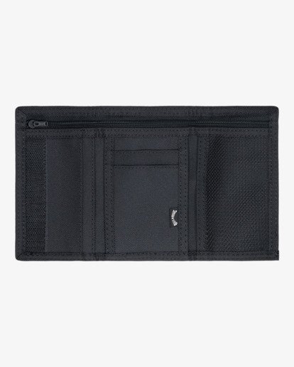 billabong, Tribong Patch - Dreifach faltbares Portemonnaie für Männer, BLACK (blk) Tribong Patch - Tri-Fold Wallet for Men  EBYAA00127