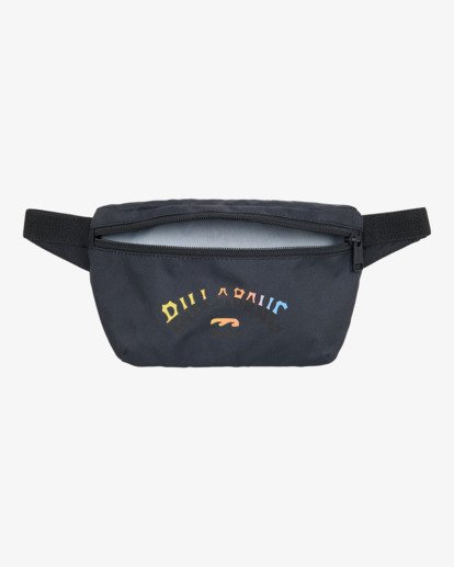 billabong, Cache - Sac banane zippé pour Homme, RAVEN (rav) Cache - Waist Pack With Front Zip Main Pocket for Men  EBYBA00107