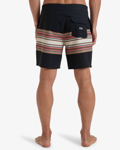 billabong, Spinner 17.5" - Boardshort Lo Tides para hombre, BLACK (blk) Spinner LT 17.5" - Lo Tides Boardshorts for Men  EBYBS00119