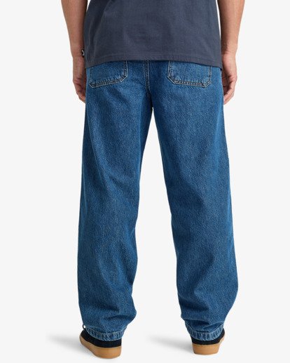 Larry Denim - Elasticated Denim Trousers With Drawcord for Men  EBYDP03003