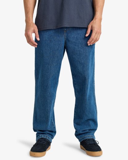 Larry Denim - Elasticated Denim Trousers With Drawcord for Men  EBYDP03003