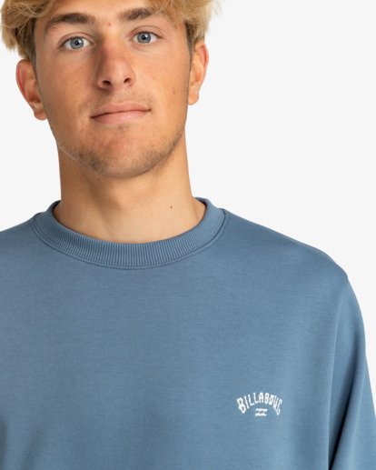 billabong, Arch - Sweatshirt for Men, VINTAGE INDIGO (vgo) Arch - Sweatshirt for Men  EBYFT00103