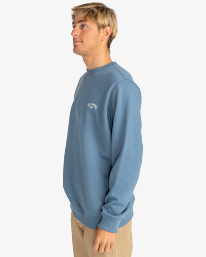 billabong, Arch - Sweatshirt for Men, VINTAGE INDIGO (vgo) Arch - Sweatshirt for Men  EBYFT00103