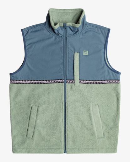 Boundary Trail - Zip-Up Fleece Vest for Men  EBYFT00122