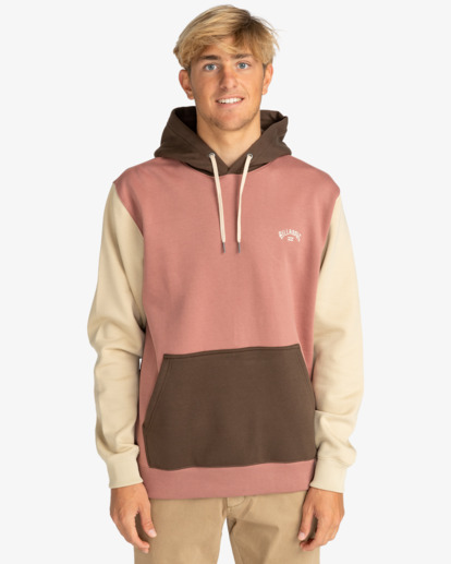 Arch Block Po - Pullover Hoodie for Men  EBYFT00126